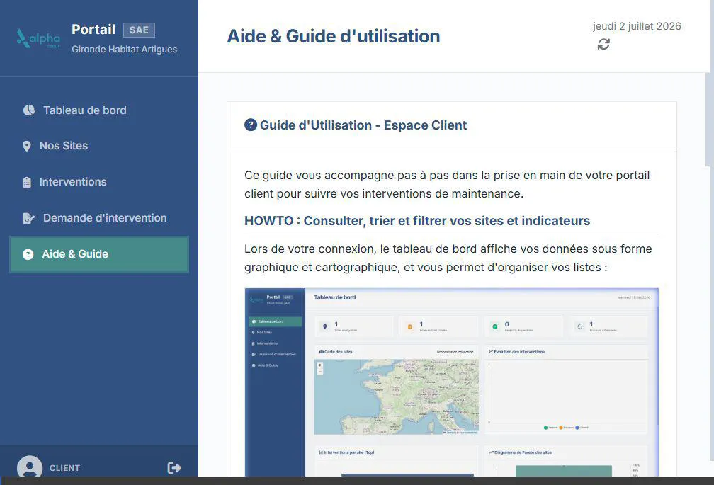 Démonstration de recherche et de téléchargement groupé